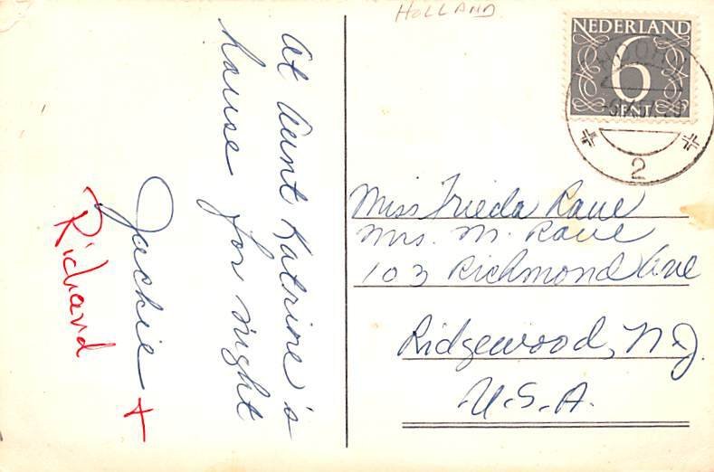 Alkmaar Holland Postal Used Unknown 