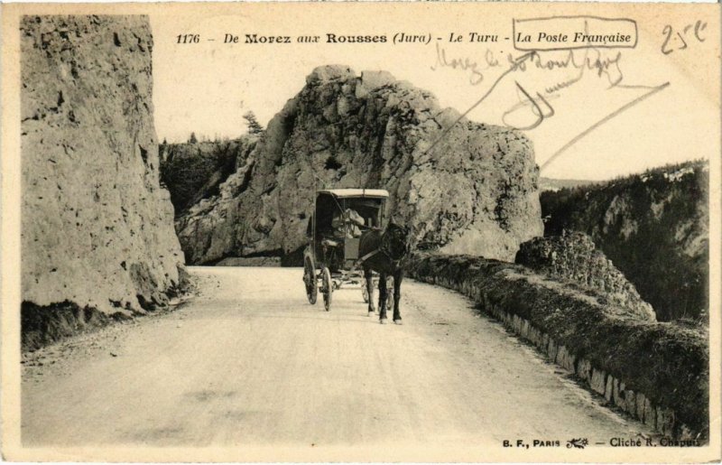 CPA De Morez aux Rousses, Le Turu FRANCE- (1044321)