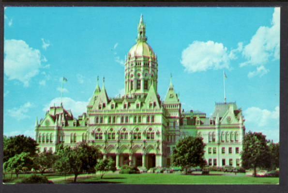 State Capitol,Hartford,CT Postcard 