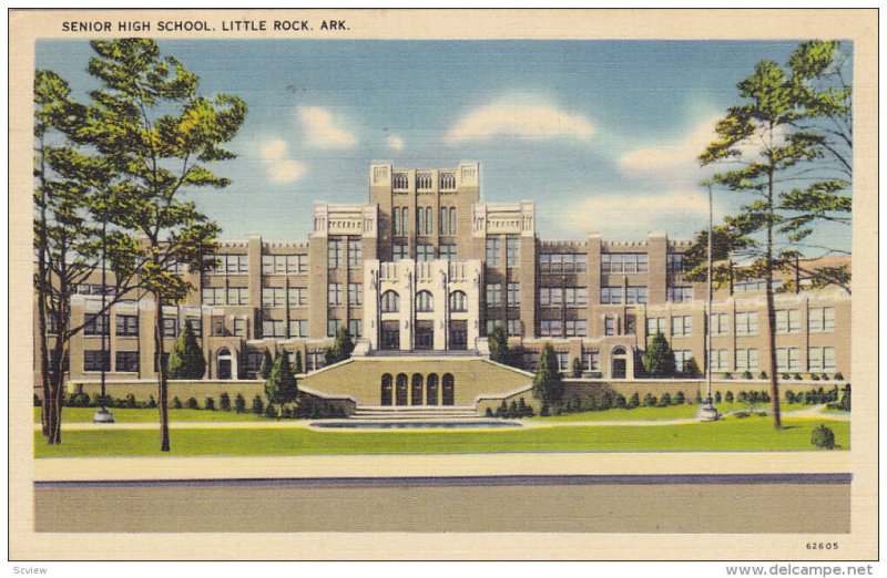 LITTLE ROCK, Arkansas, PU-1945; Senior High School