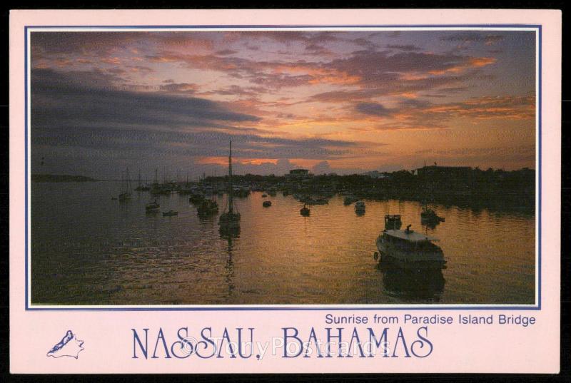 Nassau - Sunrise from Paradise Island Bridge