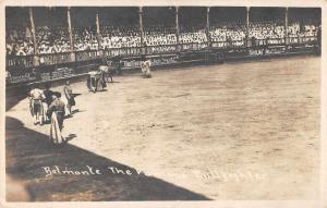 Belmonte the Famous Bullfighter Real Photo Antique Postcard J69128