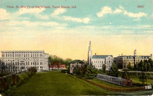 Terre Haute, Indiana - The view of St. Mary's of the Woods - in 1918