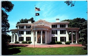 Postcard - Mansion, Arbor Lodge State Historical Park - Nebraska City, Nebraska