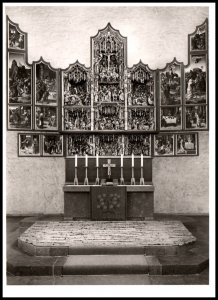 Altar der Altstadter Nicolai-Kirche,Bielefeld,Germany BIN