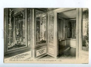 203252 FRANCE FONTAINEBLEAU Napoleon I room Vintage postcard