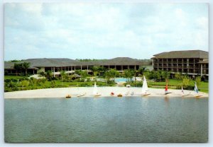 PALM BEACH GARDENS, Florida FL ~ PGA SHERATON RESORT  4x6 Postcard