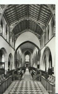 Essex Postcard - Interior of Chelmsford Cathedral - Real Photograph - Ref 16908A