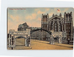 Postcard College of the City of New York New York USA