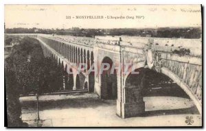 Old Postcard The Montpellier Aqueduct along 915