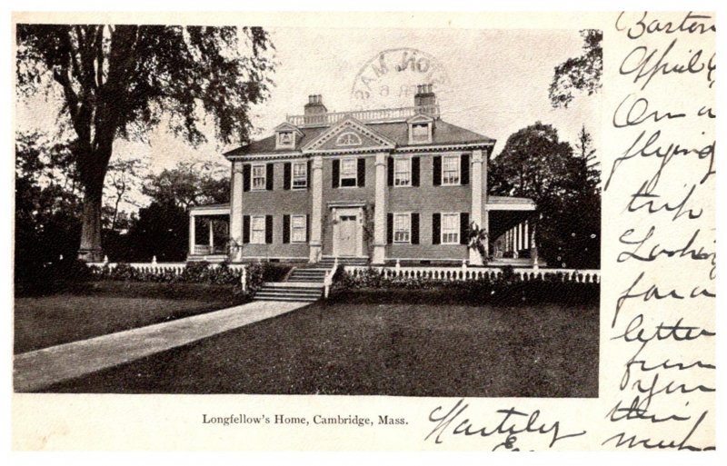 Massachusetts Cambridge , Longfellows Home