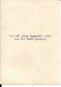 Graf Zeppelin, Airship LZ 127, Dirigible, Germany 1927-38 Towed into Hangar