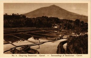 CPA AK INDONESIA Omgeving Sanatorium-Garoet (342194)