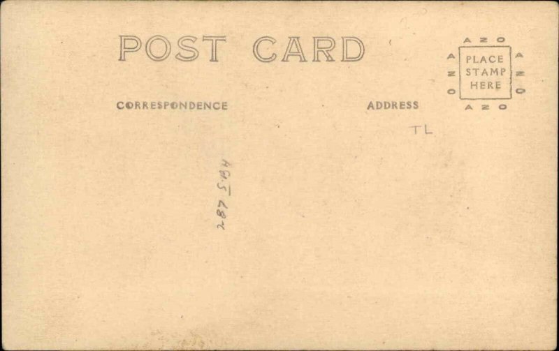 Young Men In Freight Train Car REAL PHOTO c1910 Postcard