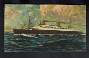 Mint Ship Picture Postcard SS Europa Passenger Liner Steam Ship John McHale