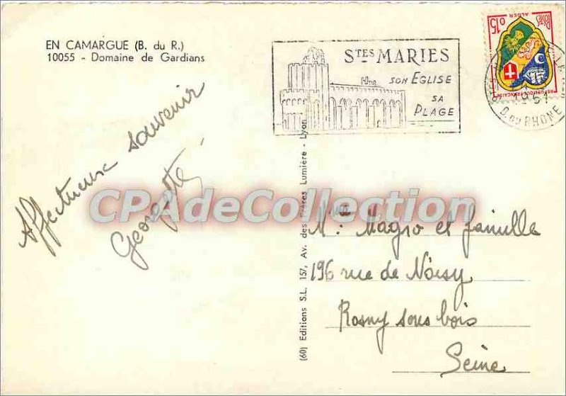 Postcard Modern Camargue (B R) Domain Guardians