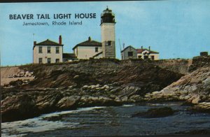 Beaver Tail Light House, Jamestown, R.I.  PC