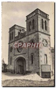 Old Postcard Notre Dame de Verdelais The old church of Semens Interior restor...