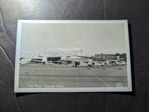 Mint USA Aviation PPC Postcard Airport Yakima WA Washington