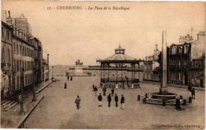 CPA CHERBOURG - La Place de la Republique (245885)