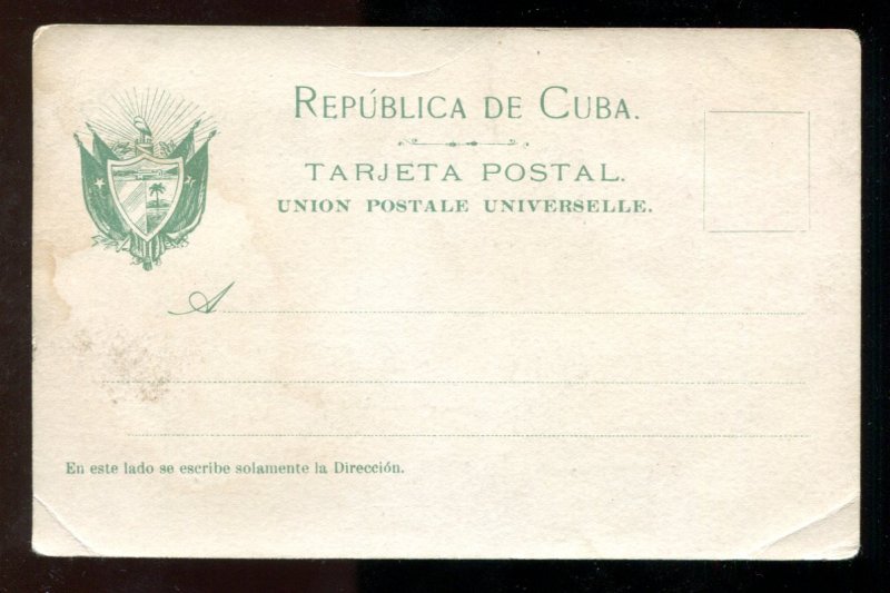 dc792 - CUBA c1900-02 Postcard