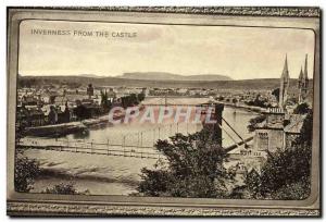 Old Postcard From The Inverness Castle