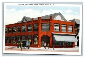 Vintage 1920's Postcard Poland's Department Store Penns Grove New Jersey