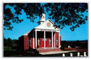 Little Country Church Alexandria Virginia VA Chrome Postcard R1