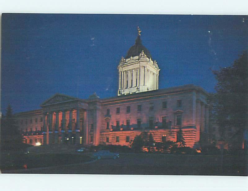 Unused Pre-1980 TOWN VIEW SCENE Winnipeg Manitoba MB p8823