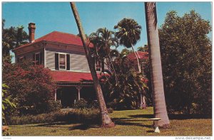 The Thomas A. Edison Home, Palm Trees, Fort Meyers, Florida, United States, 4...