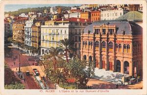 BR46157 Alger l opera et la rue Dumont d urville   Algeria