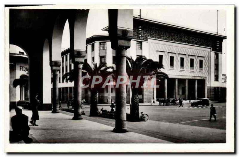 Postcard Modern Casablanca The Bank & # 39Etat