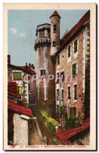 Old Postcard Perigueux House Renaissance Rue Aubergerie