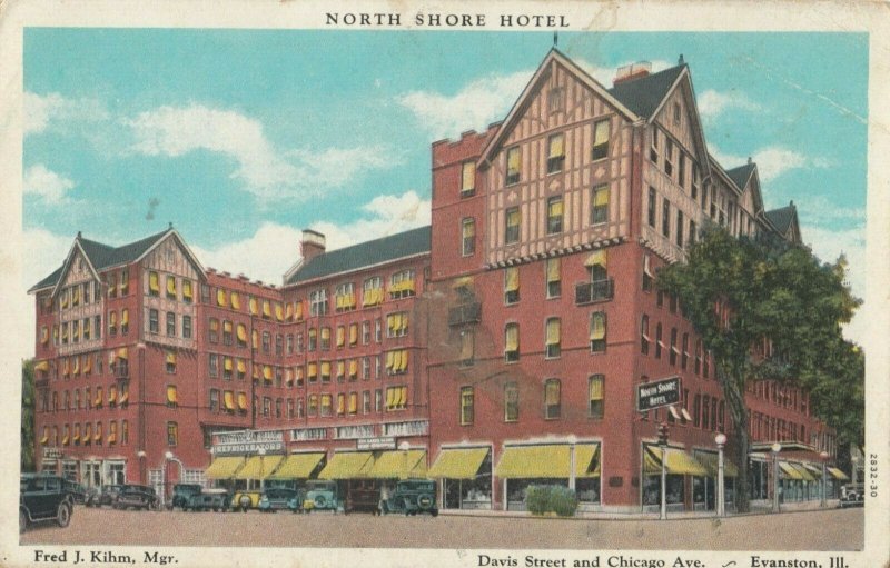 EVANSTON, Illinois, 1900-10s; North Shore Hotel