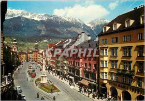 Modern Postcard Innsbruck Maria Theresa Street