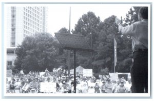 Tea Party Protest Repeal Of Obamacare Atlanta Georgia GA Vintage Postcard