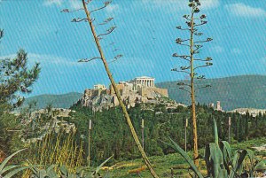 Greece Athens View Of The Acropolis