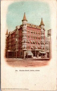 Postcard Idanha Hotel in Boise, Idaho