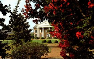 Georgia Perry Quality Inn Seen From Gardens With Crepe Myrtle In Bloom