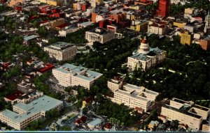 California Sacramento Aerial View Of State Capitol and Office Buildings