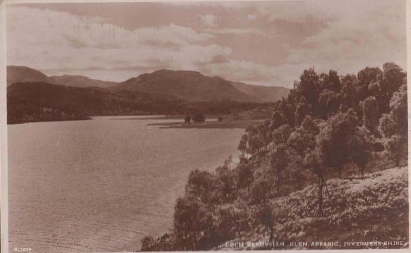 Loch Beneveian Mint Vintage Postcard