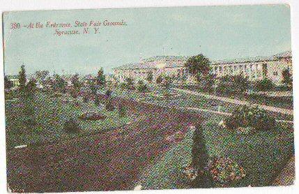 Entrance State Fair Grounds Syracuse NY 1911 