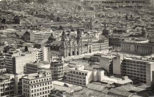 colombia, BOGOTA, Panorama, Aerial View (1961) RPPC Postcard