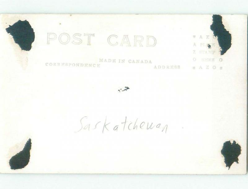 Pre-1949 rppc NICE VIEW Carlyle Lake Resort - Near Carlyle Saskatchewan SK W1032