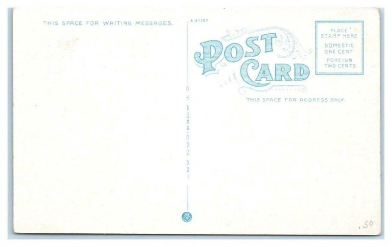 WESTERLY, Rhode Island RI ~ WEST BROAD STREET SCHOOL ca 1920s Postcard