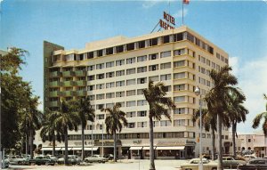 Miami Florida 1950s Postcard Biscayne Terrace Hotel