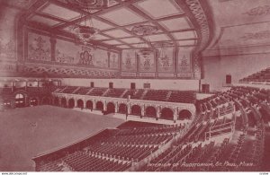 ST. PAUL , Minnesota , 00-10s ; Interior of auditorium