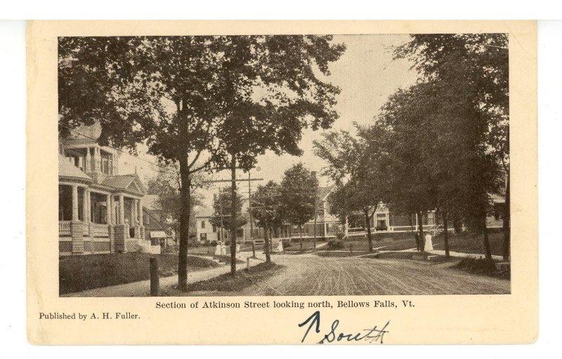 VT - Bellows Falls. Atkinson Street looking North? South?