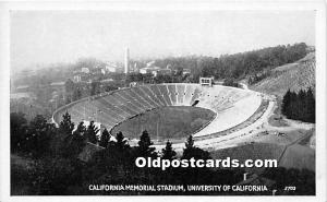 California Memorial Stadium, University of California California, CA, USA Sta...