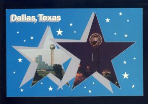Dallas, Texas/TX  Postcard, Reunion Tower, Hyatt Regency Hotel Complex